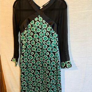 Eley Kishimoto Silk Mod Shift Dress